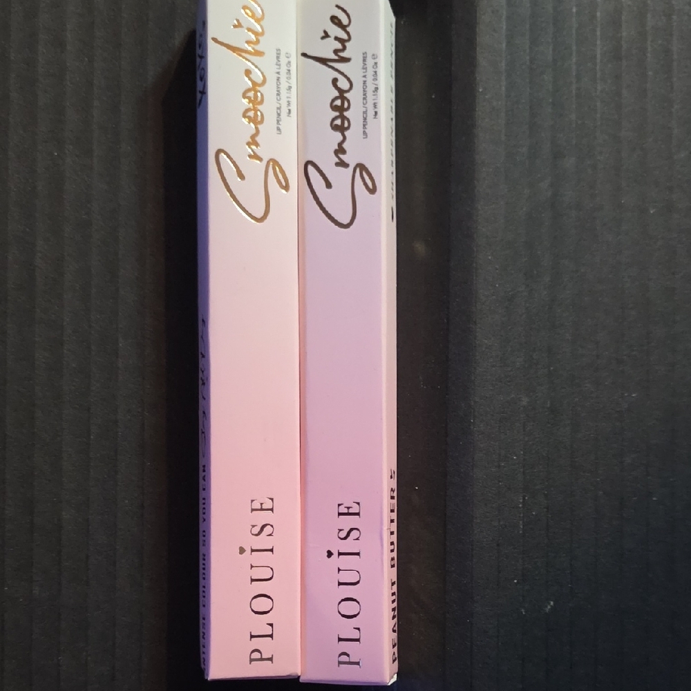 P.Louise Smoochie Lip Liner Lot - Take My Numer And Peanut Butter BNIB